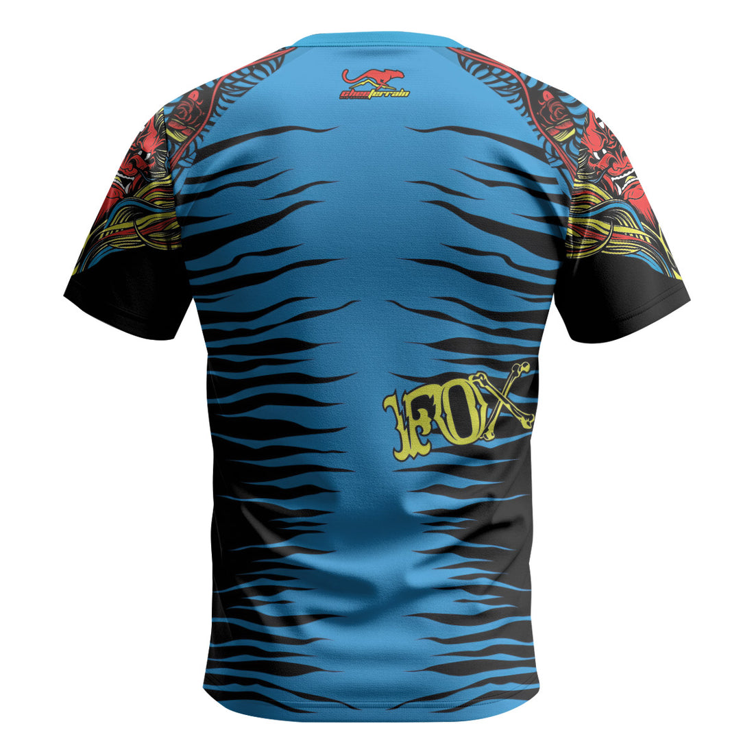 Fox Japanese Tattoo Short Sleeve Mountain Bike Jersey