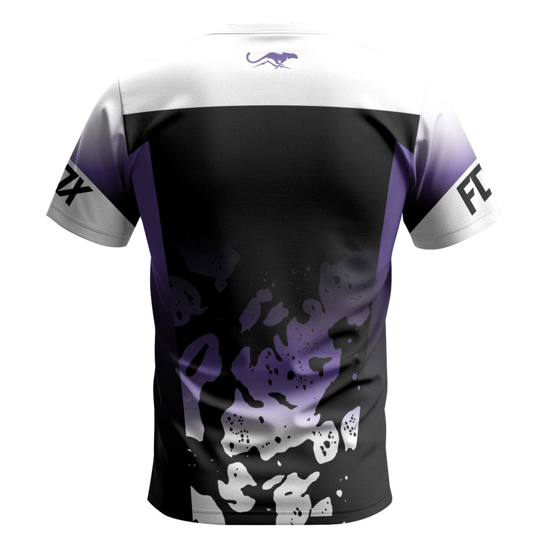 Fox Purple Gradient Ink Short Sleeve Mountain Bike Jersey