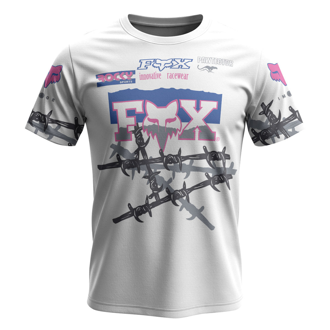 Fox Racing Barbed Wire Short Sleeve Mountain Bike Jersey