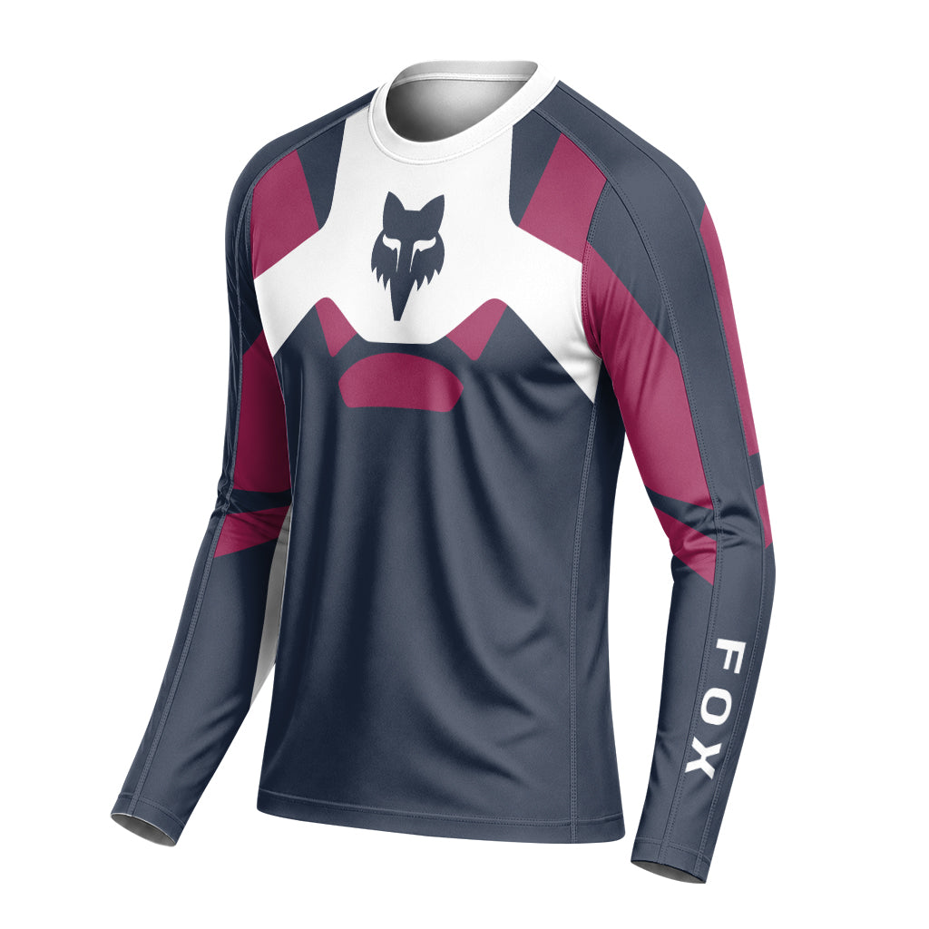 Fox Racing Downhill Long Sleeve Mountain Bike Jersey