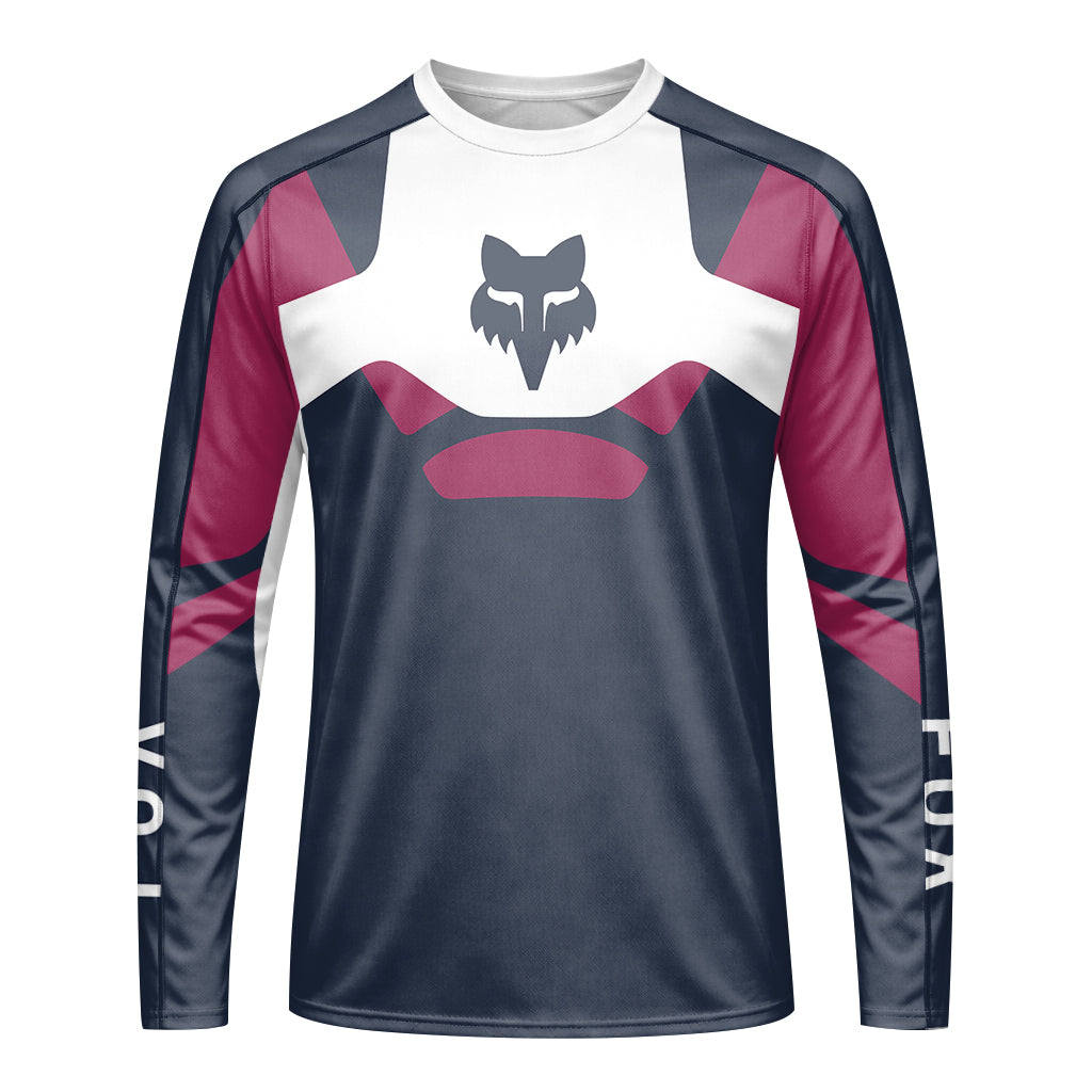 Fox Racing Downhill Long Sleeve Mountain Bike Jersey