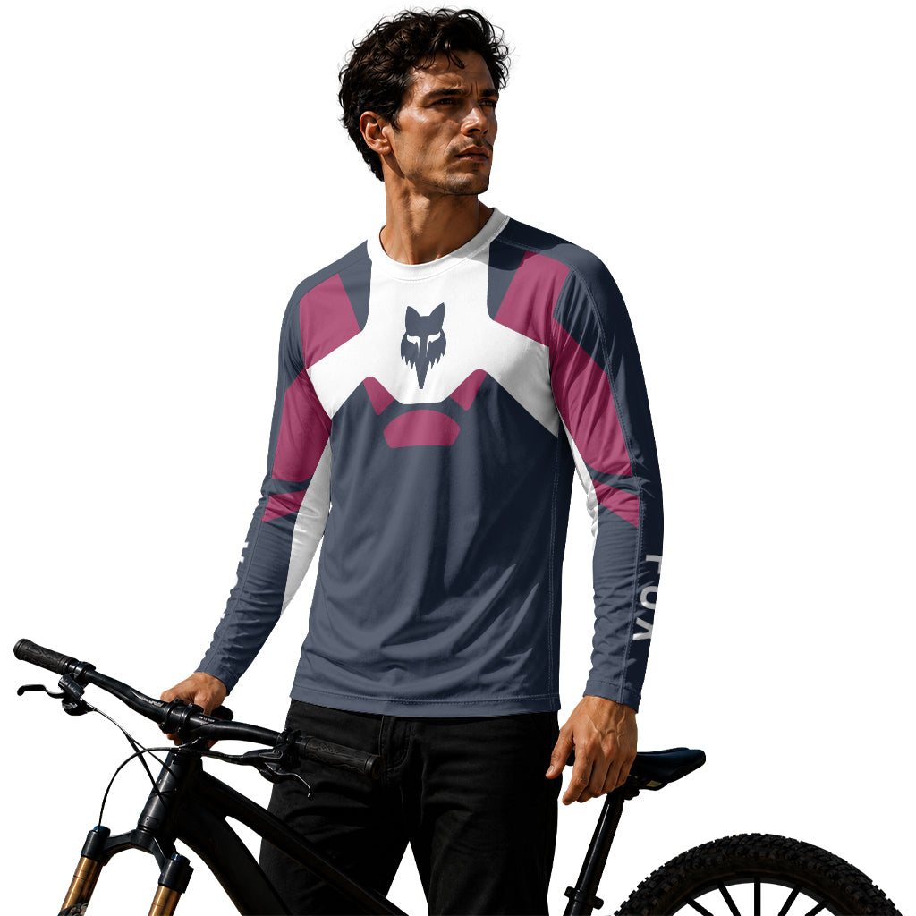 Fox Racing Downhill Long Sleeve Mountain Bike Jersey