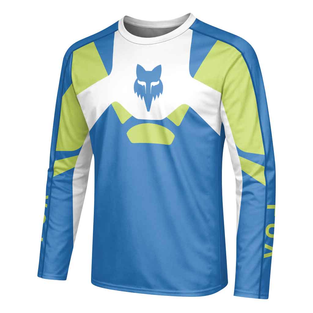 Fox Racing Downhill Long Sleeve Mountain Bike Jersey