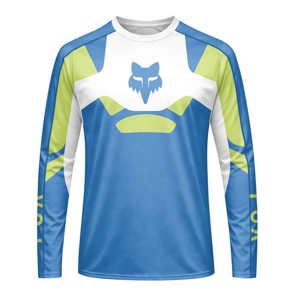 Fox Racing Downhill Long Sleeve Mountain Bike Jersey