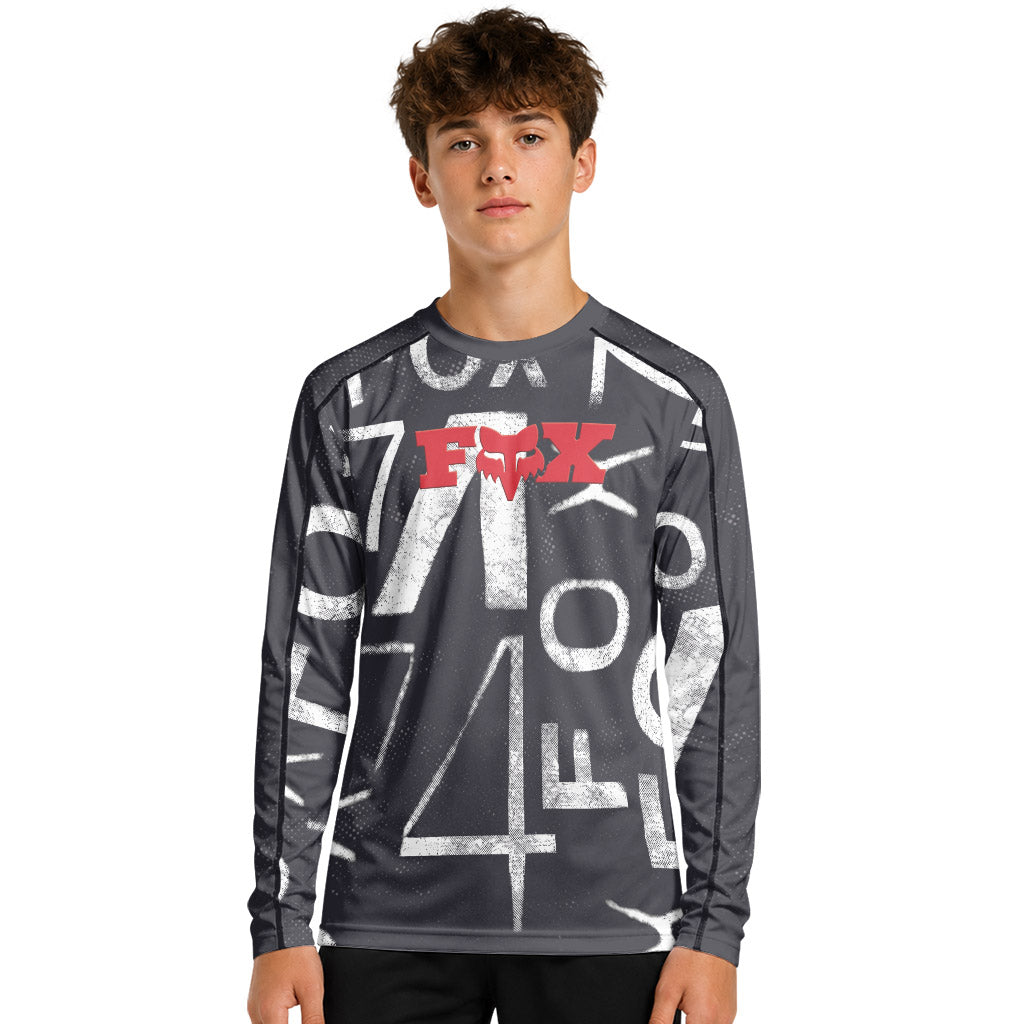 Fox Seventy4 Youth Long Sleeve Mountain Bike Jersey