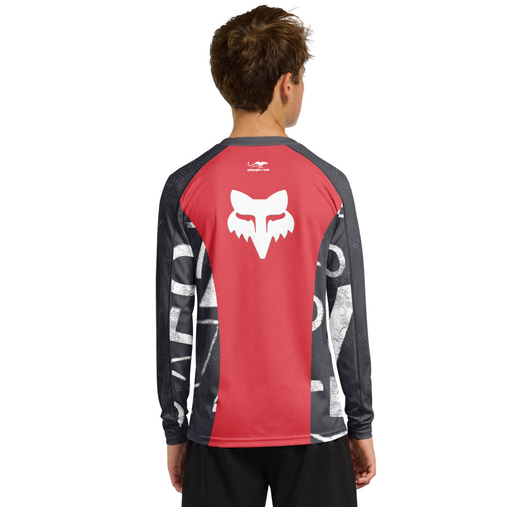 Fox Seventy4 Youth Long Sleeve Mountain Bike Jersey
