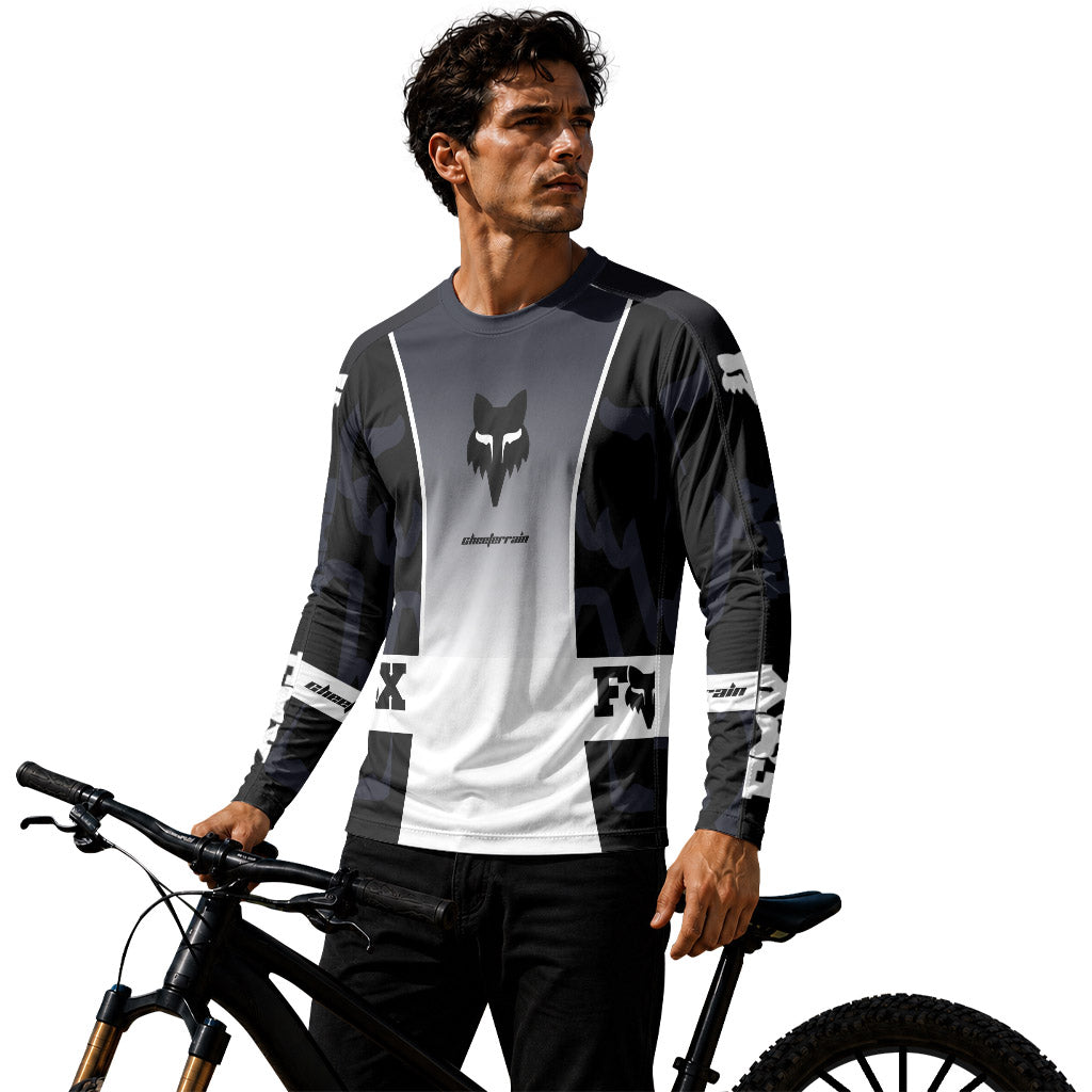 Fox Sidecut Long Sleeve Mountain Bike Jersey