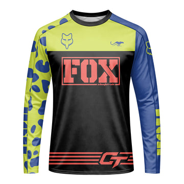 Fox Vibrant Beast Long Sleeve Mountain Bike Jersey