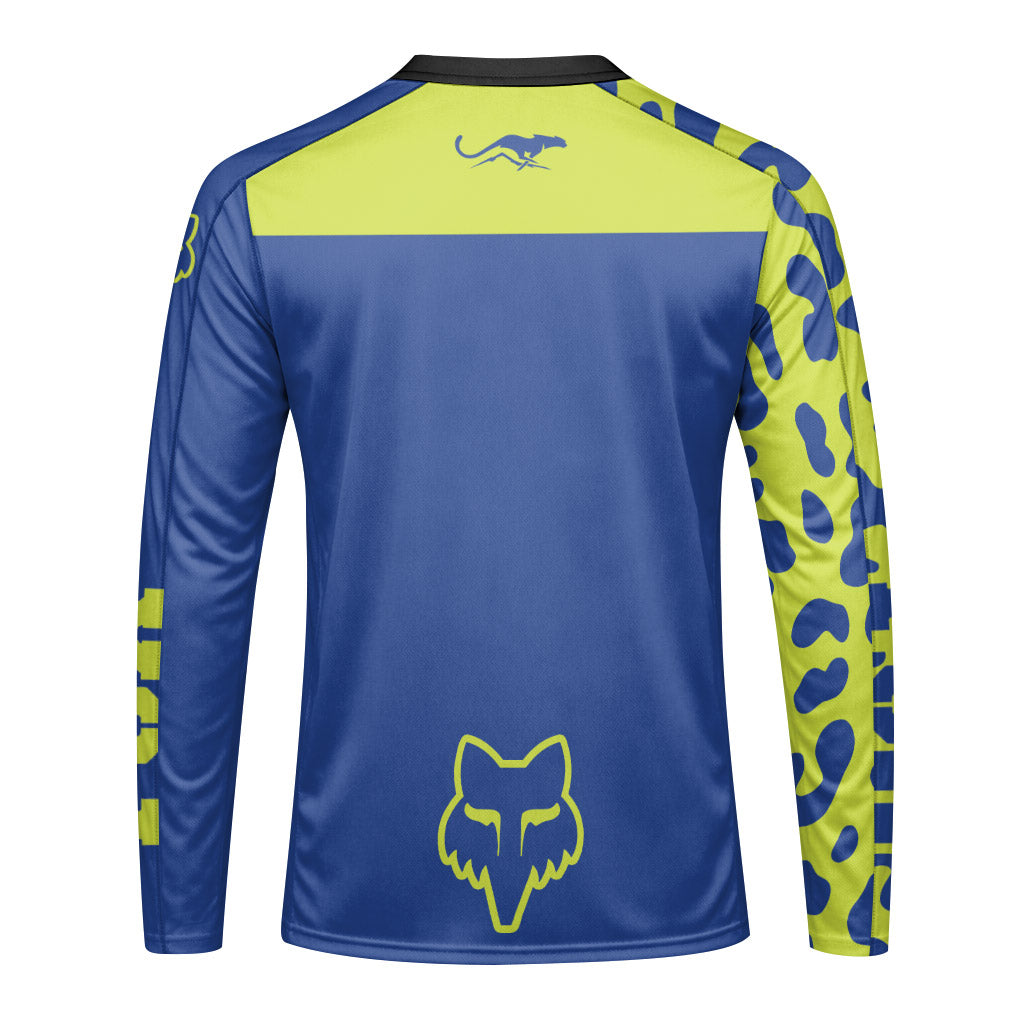 Fox Vibrant Beast Long Sleeve Mountain Bike Jersey