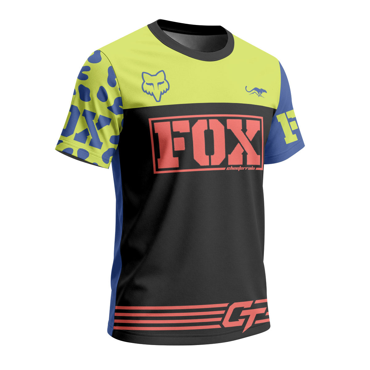 Fox Vibrant Beast Short Sleeve Mountain Bike Jersey