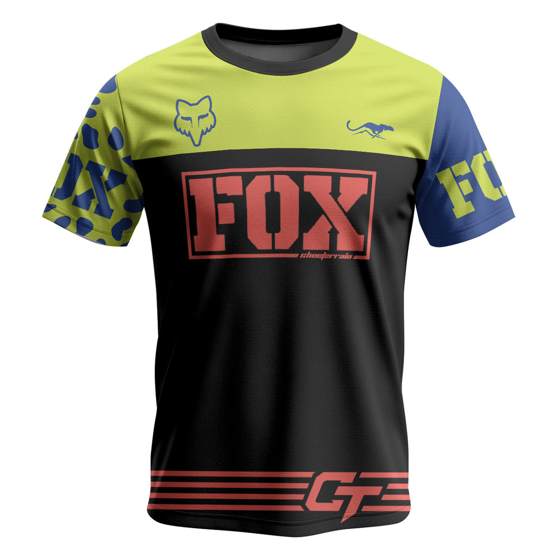 Fox Vibrant Beast Short Sleeve Mountain Bike Jersey