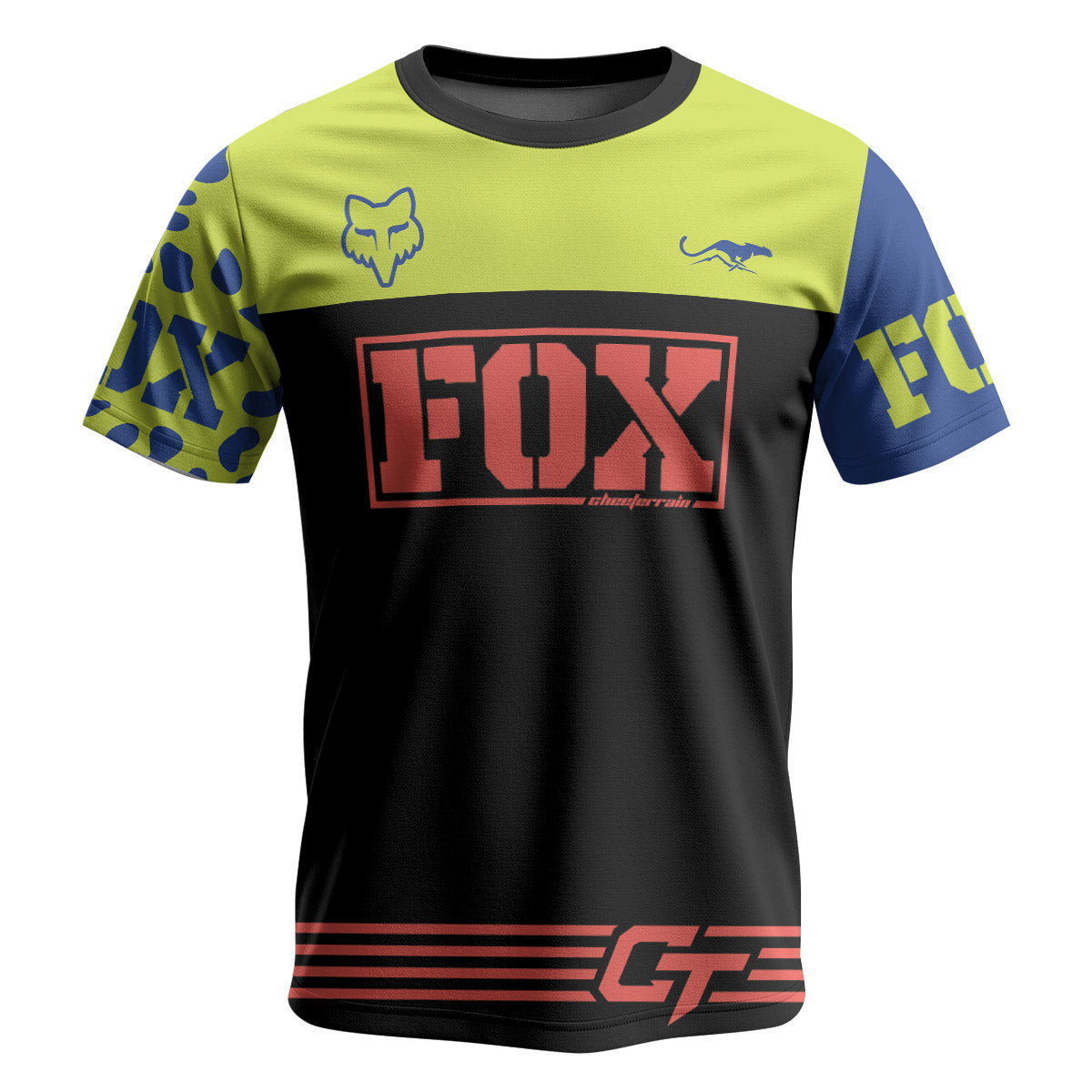 Fox Vibrant Beast Short Sleeve Mountain Bike Jersey