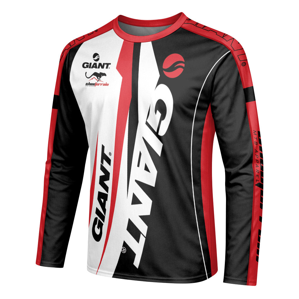 Giant Racing Long Sleeve Mountain Bike Jersey