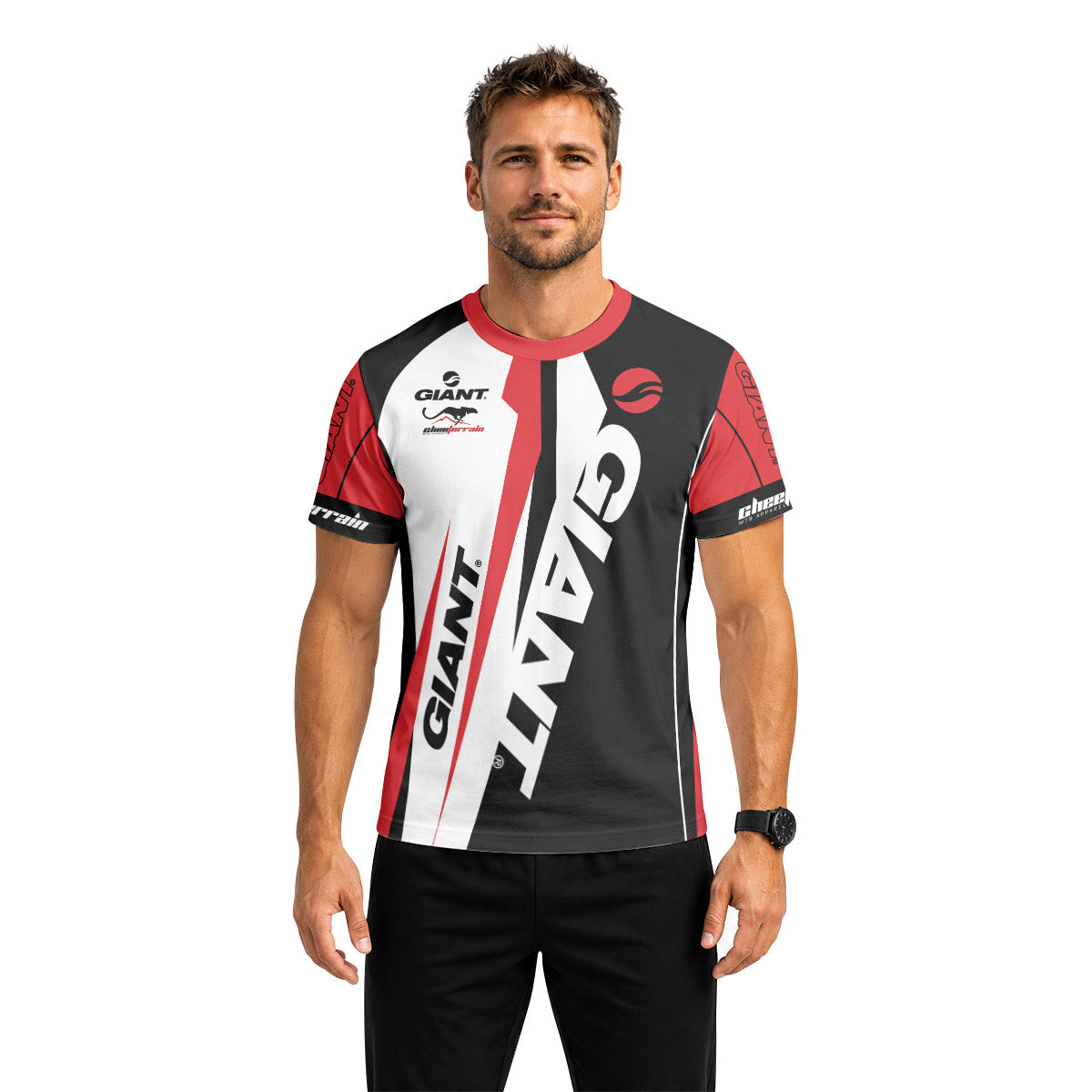 Giant Racing Short Sleeve Mountain Bike Jersey