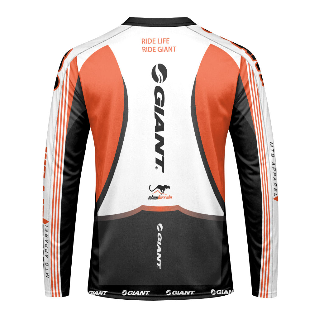 Giant Ride Life Long Sleeve Mountain Bike Jersey