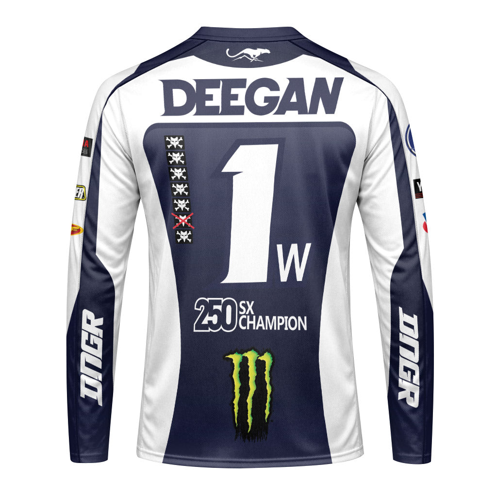 Haiden Deegan 1w Monster 250SX Long Sleeve Motocross Jersey
