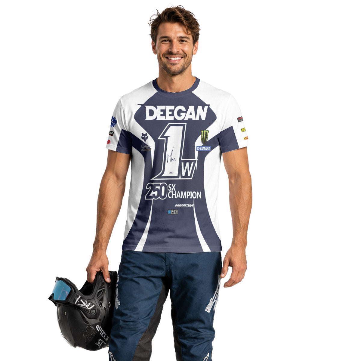 Haiden Deegan 1w Monster 250SX Short Sleeve Motocross Jersey