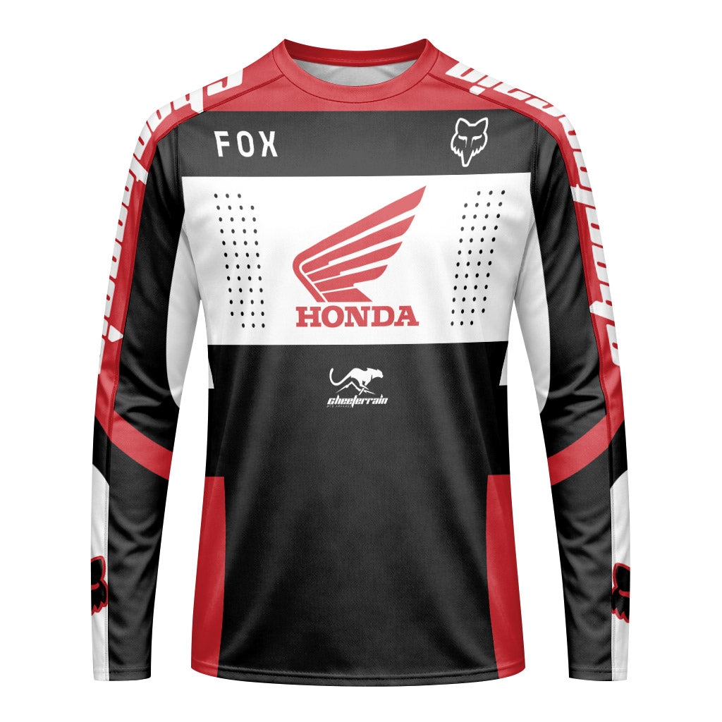Honda FOX Off-Road Long Sleeve Motocross Jersey