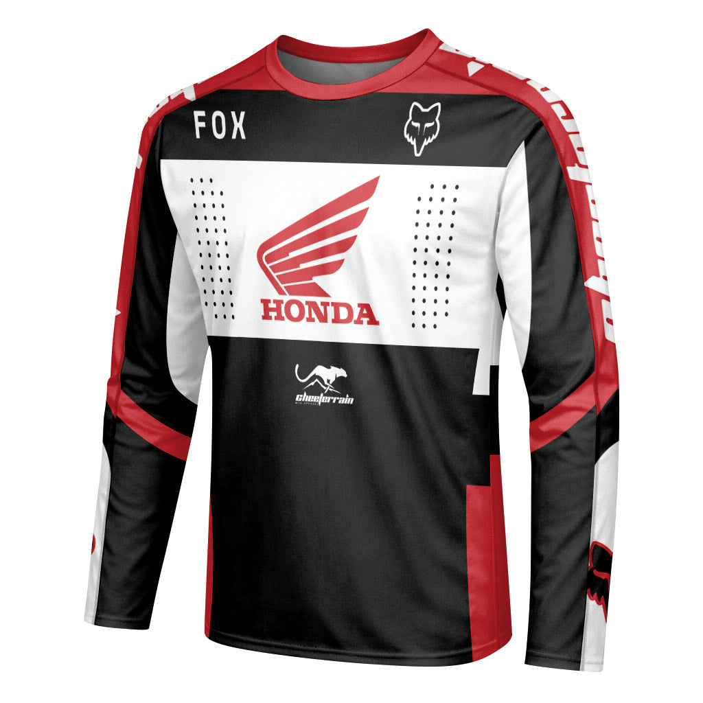 Honda FOX Off-Road Long Sleeve Motocross Jersey