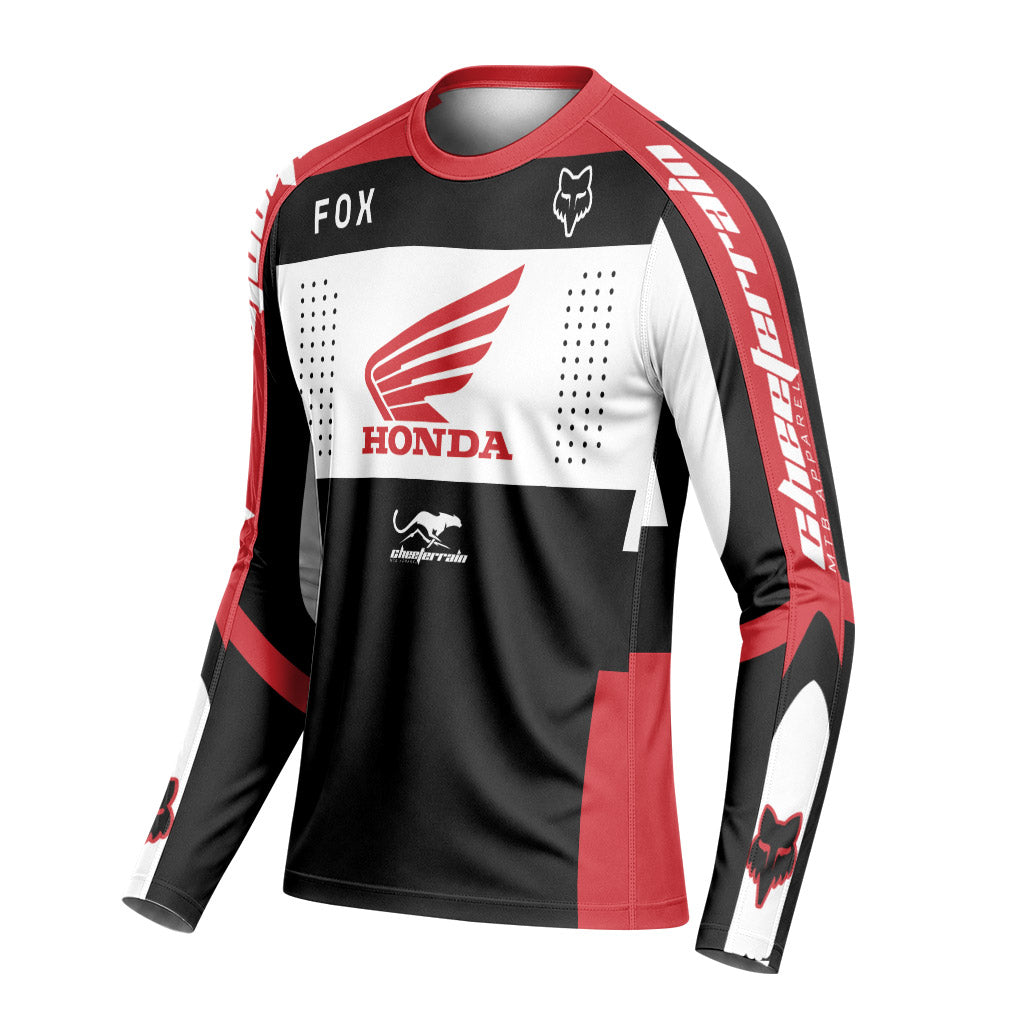 Honda FOX Off-Road Long Sleeve Motocross Jersey