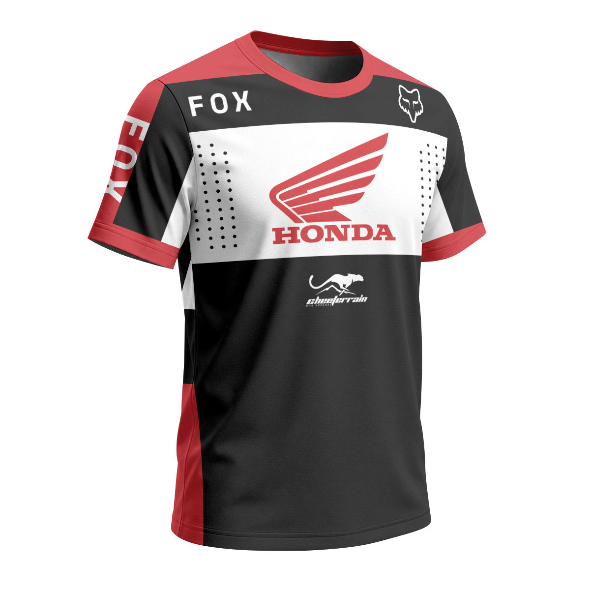 Honda FOX Off-Road Short Sleeve Mountain Bike Jersey