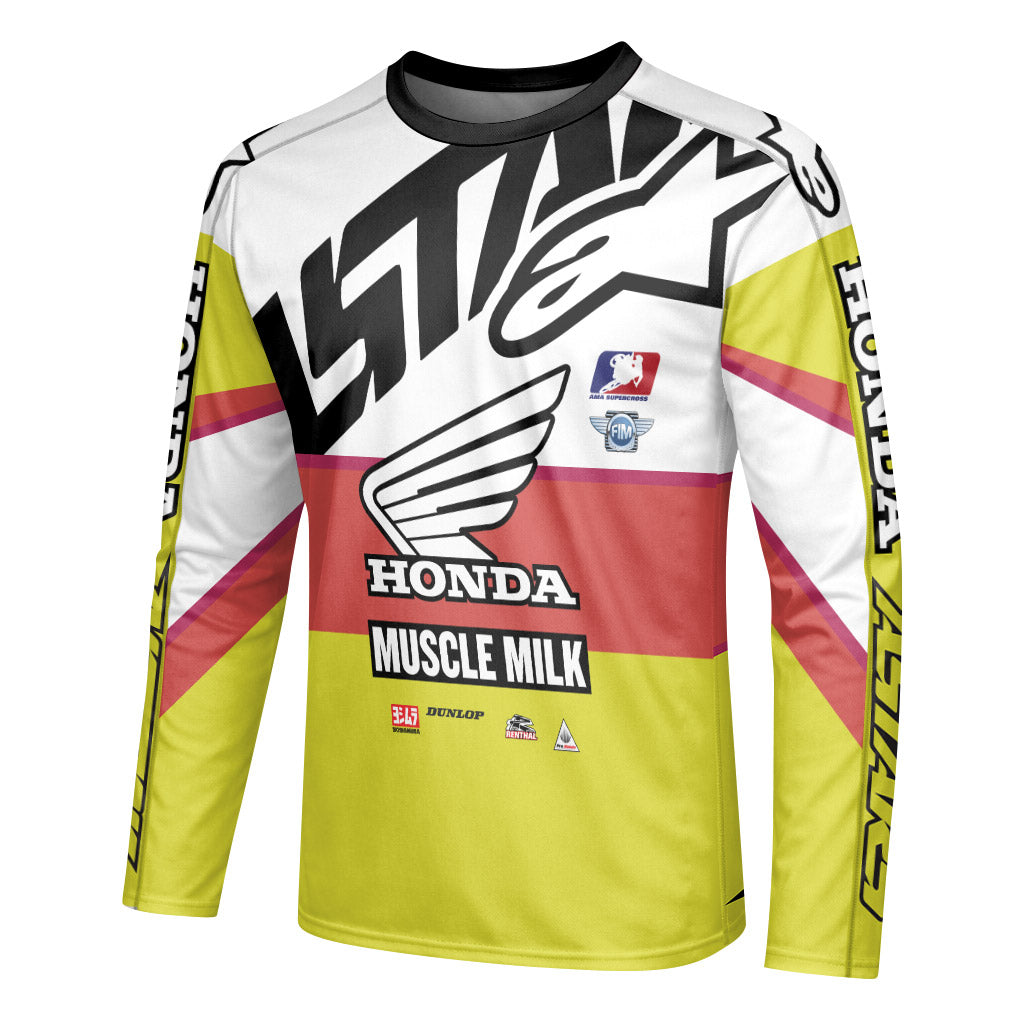 Honda Justin Barcia 51 Long Sleeve Motocross Jersey