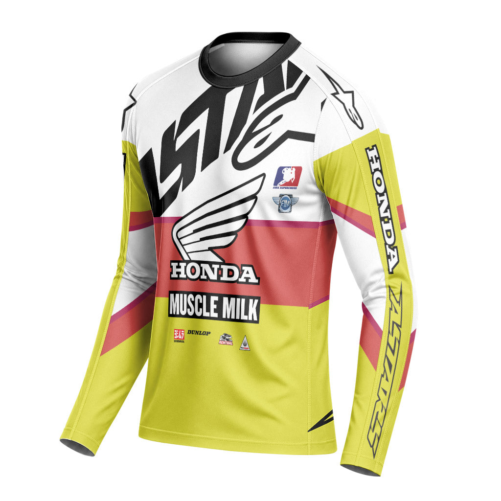 Honda Justin Barcia 51 Long Sleeve Motocross Jersey