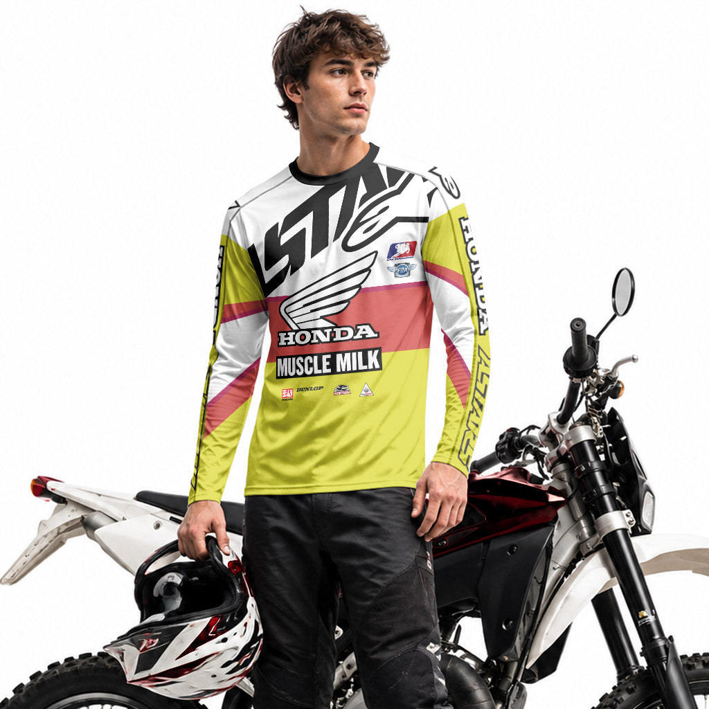 Honda Justin Barcia 51 Long Sleeve Motocross Jersey