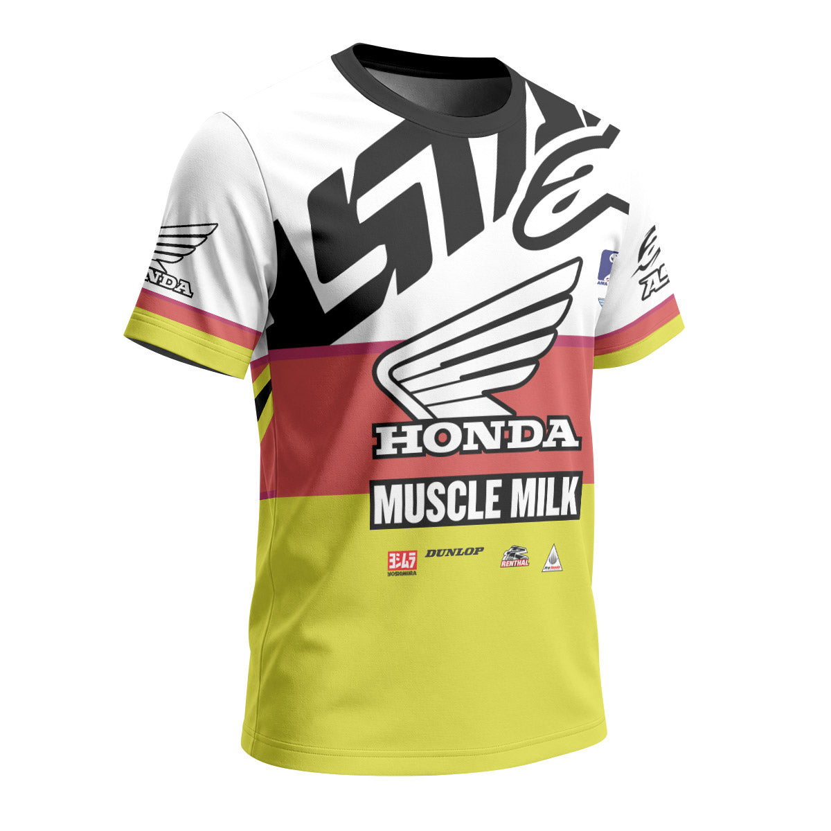 Honda Justin Barcia 51 Short Sleeve Motocross Jersey