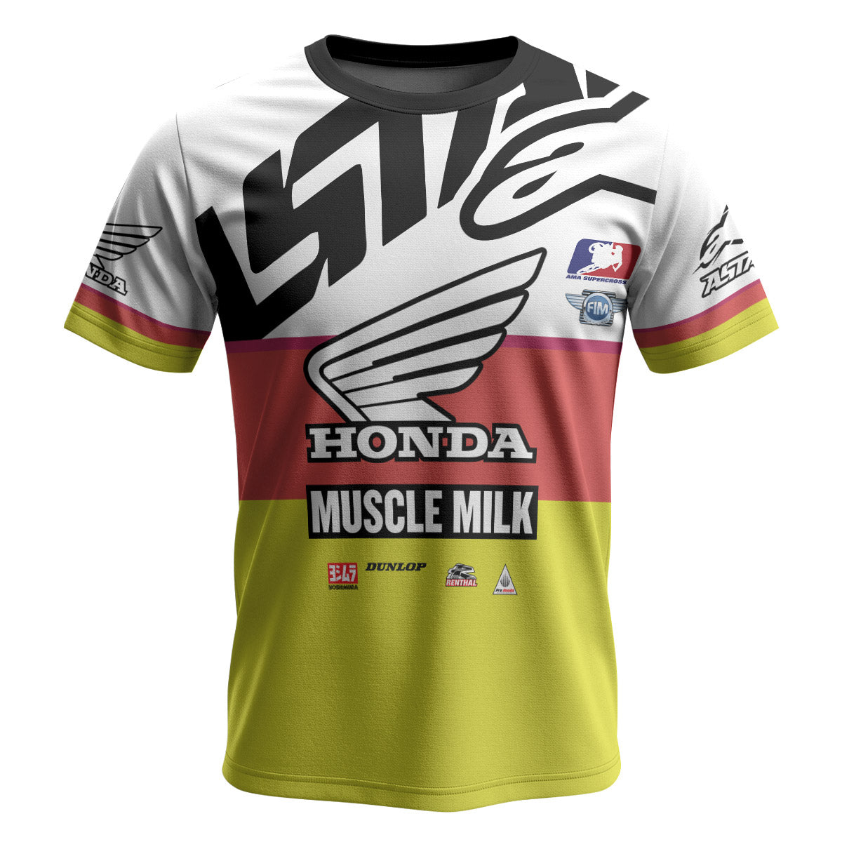 Justin Barcia 51 Honda Short Sleeve Motocross Jersey