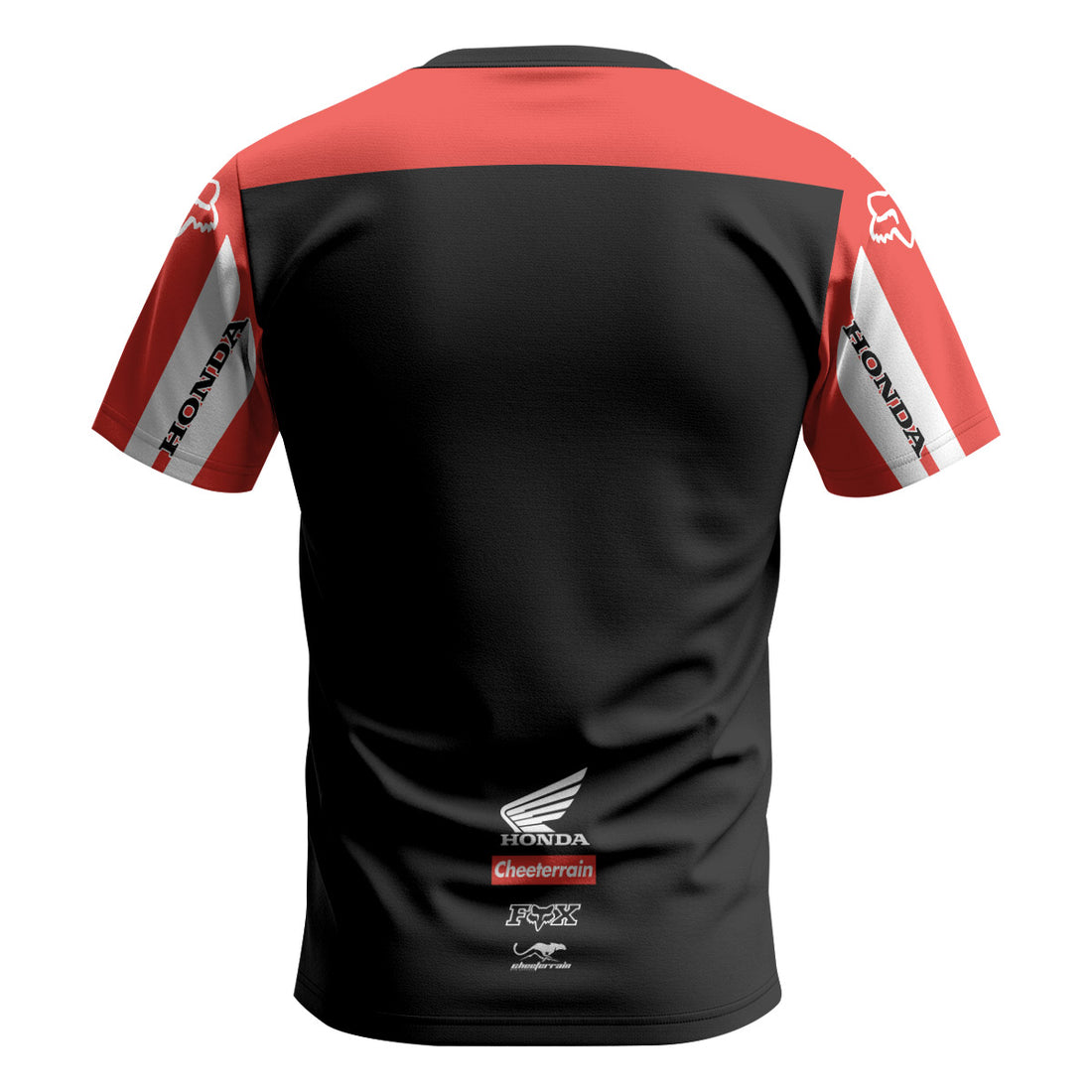 Honda Ride Red Short Sleeve Motocross Jersey
