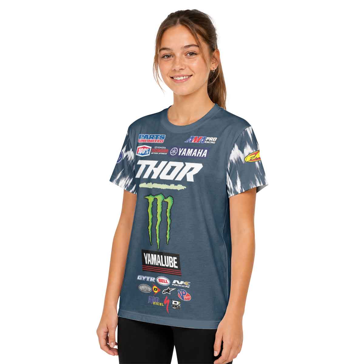 Jarrett Frye 134 Thor Youth Short Sleeve Motocross Jersey