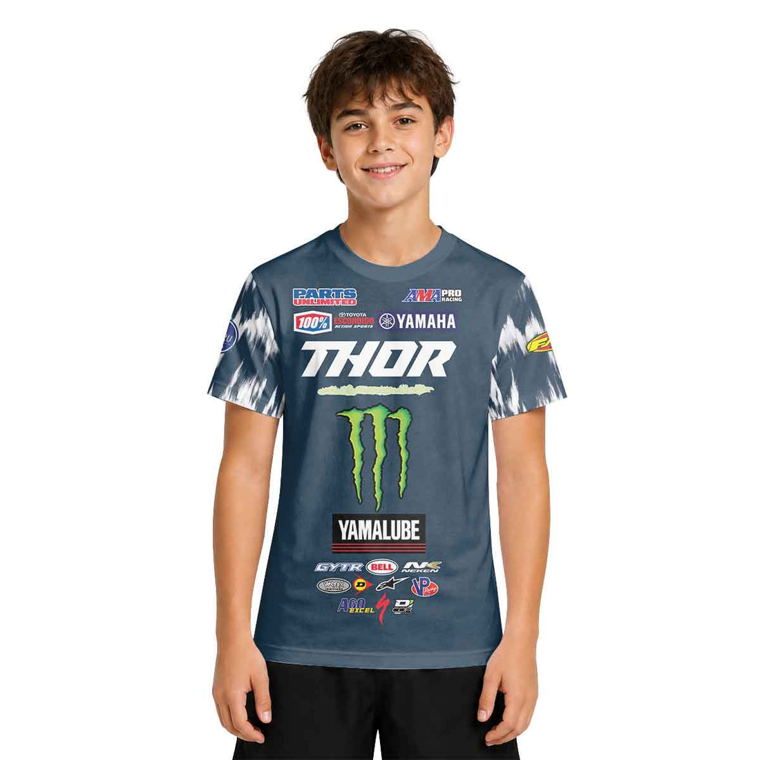 Jarrett Frye 134 Thor Youth Short Sleeve Motocross Jersey