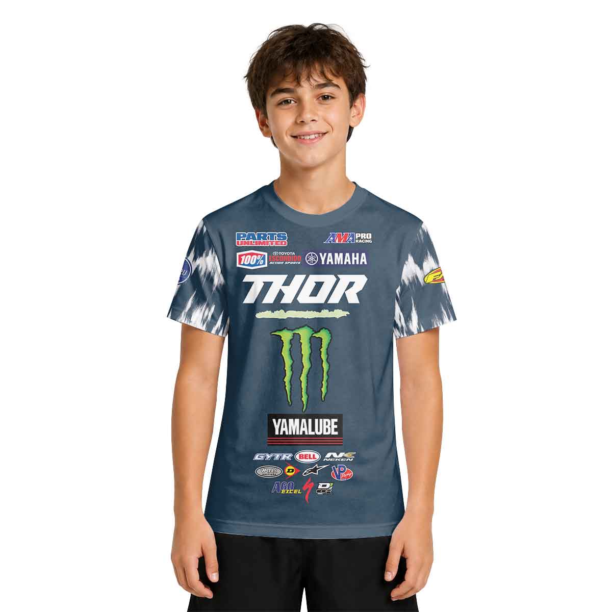 Jarrett Frye 134 Thor Youth Short Sleeve Motocross Jersey