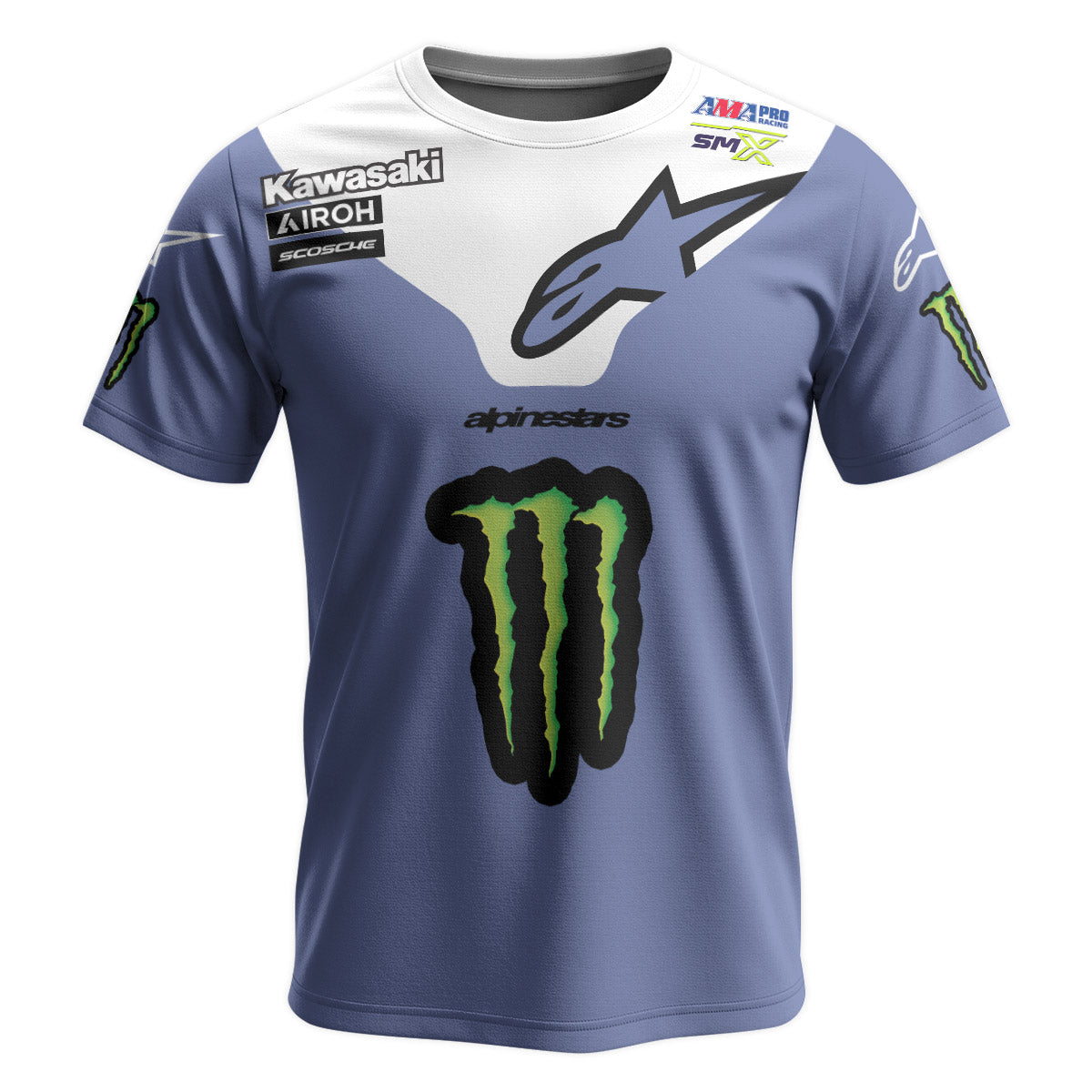 Jason Anderson 21 Kawasaki Short Sleeve Motocross Jersey