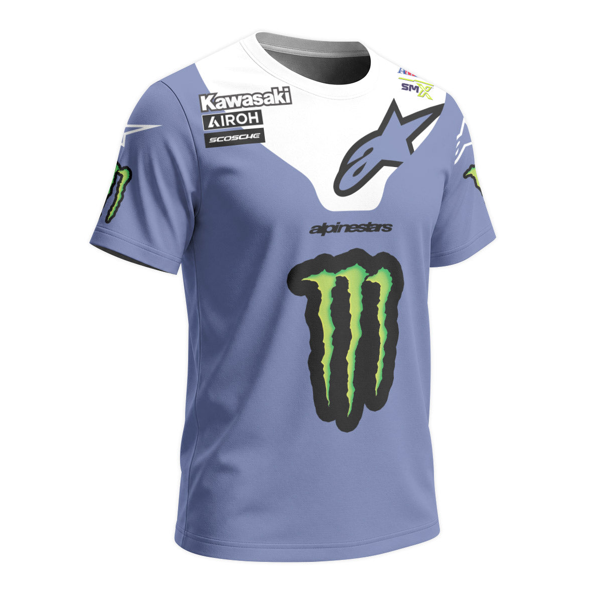 Jason Anderson 21 Kawasaki Short Sleeve Motocross Jersey