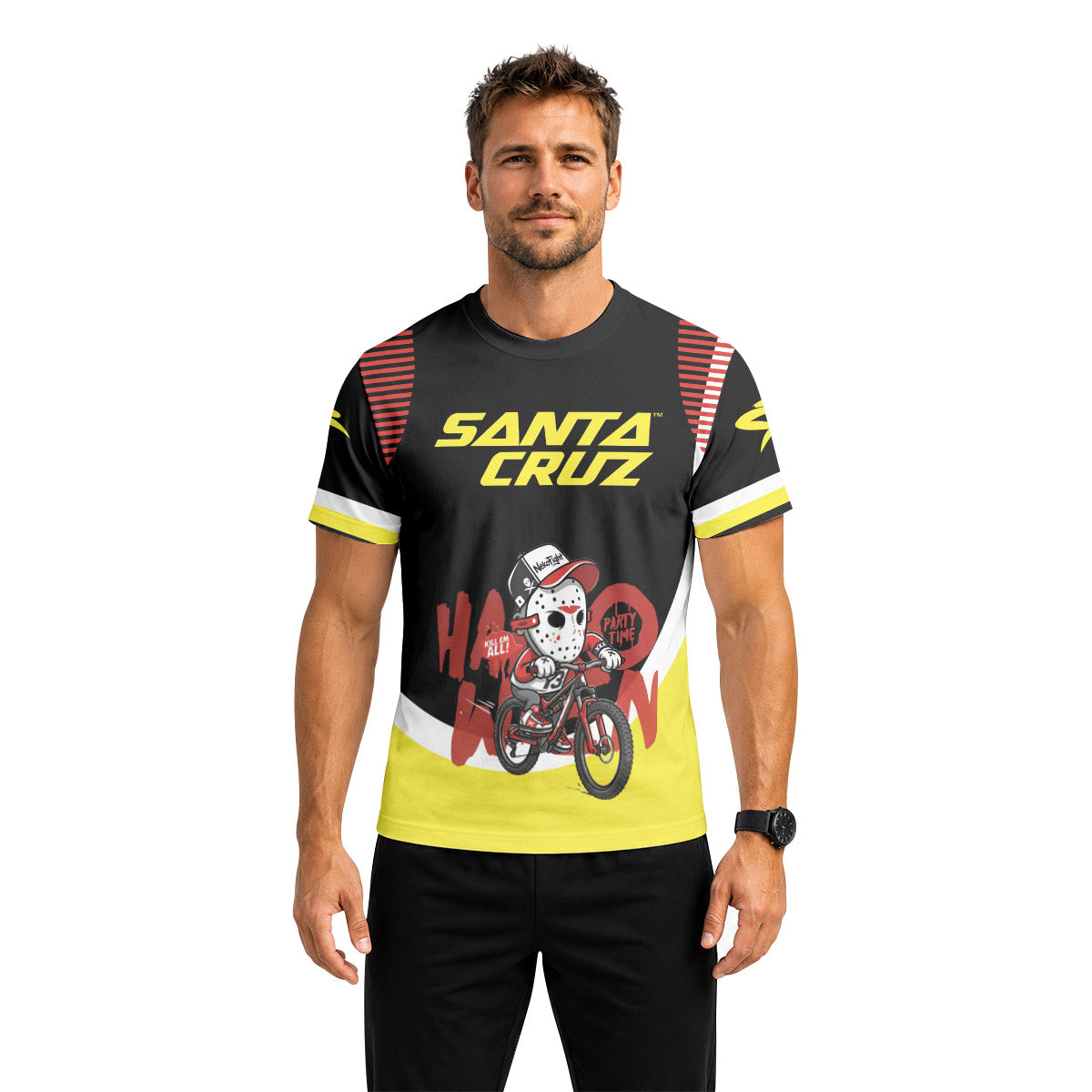 Jason Voorhees Santa Cruz Short Sleeve Mountain Bike Jersey