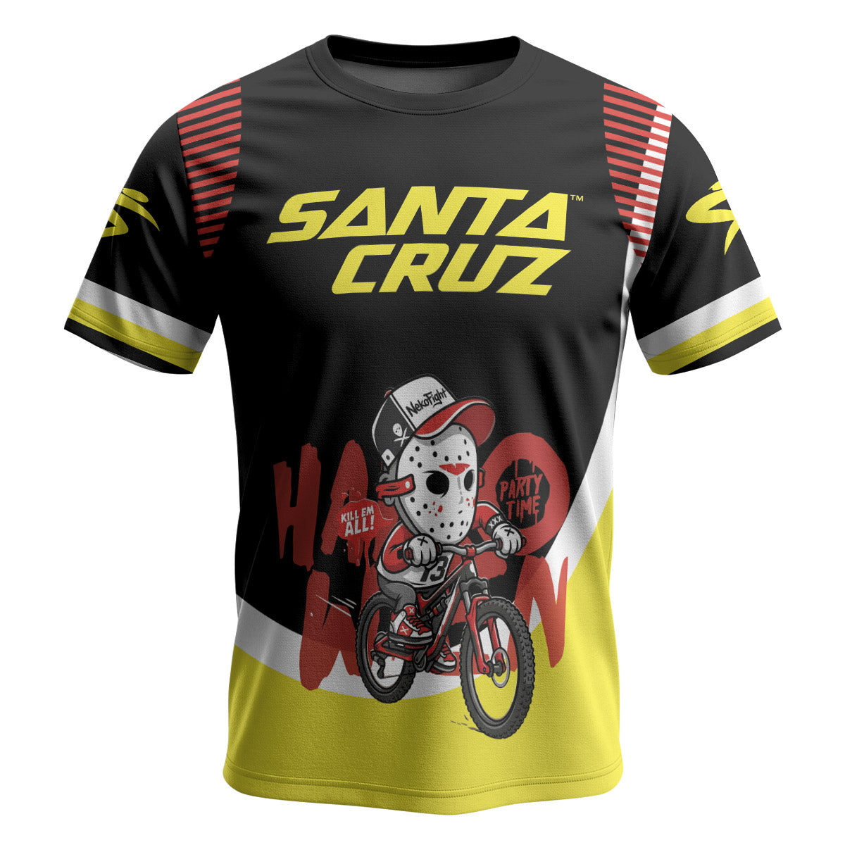 Jason Voorhees Santa Cruz Short Sleeve Mountain Bike Jersey