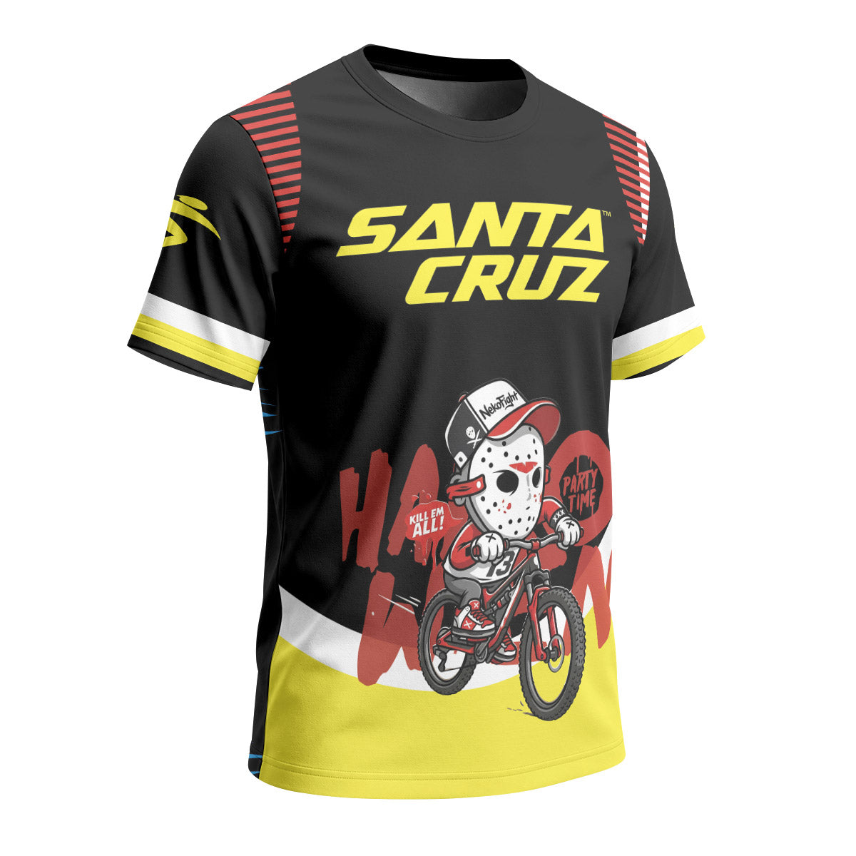 Jason Voorhees Santa Cruz Short Sleeve Mountain Bike Jersey