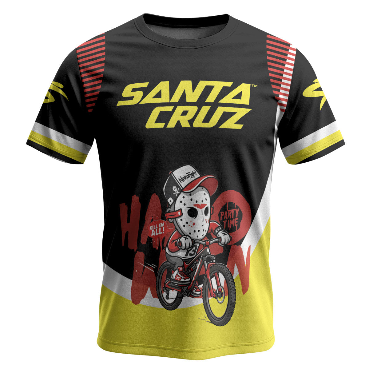 Jason Voorhees Santa Cruz Youth Short Sleeve Mountain Bike Jersey