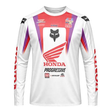Jo Shimoda 30 Honda Progressive Long Sleeve Motocross Jersey