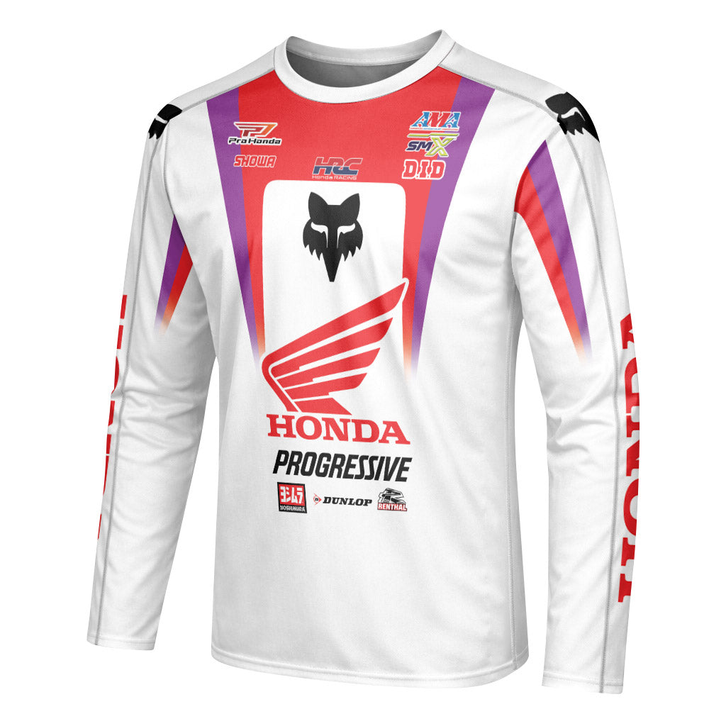 Jo Shimoda 30 Honda Progressive Long Sleeve Motocross Jersey
