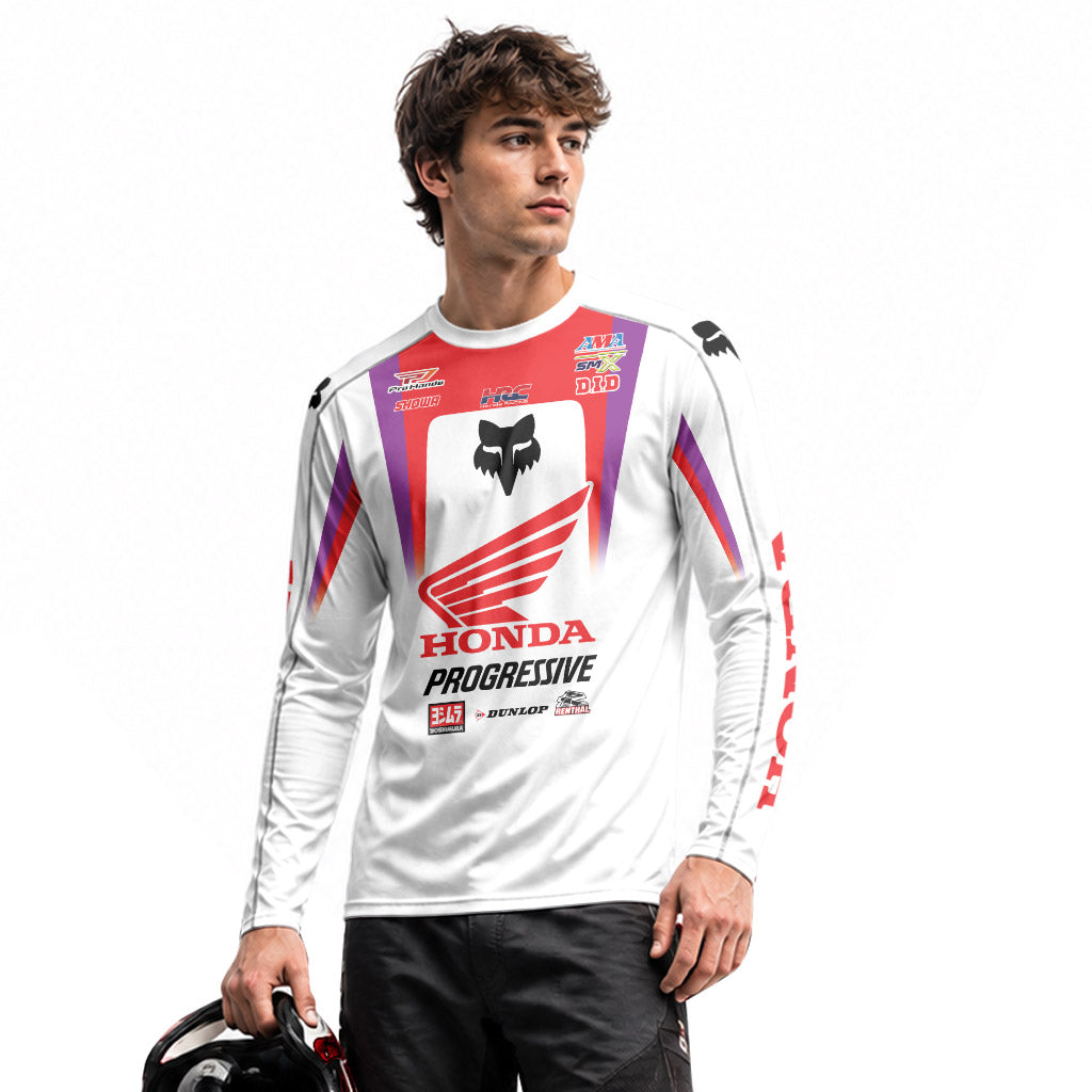 Jo Shimoda 30 Honda Progressive Long Sleeve Motocross Jersey