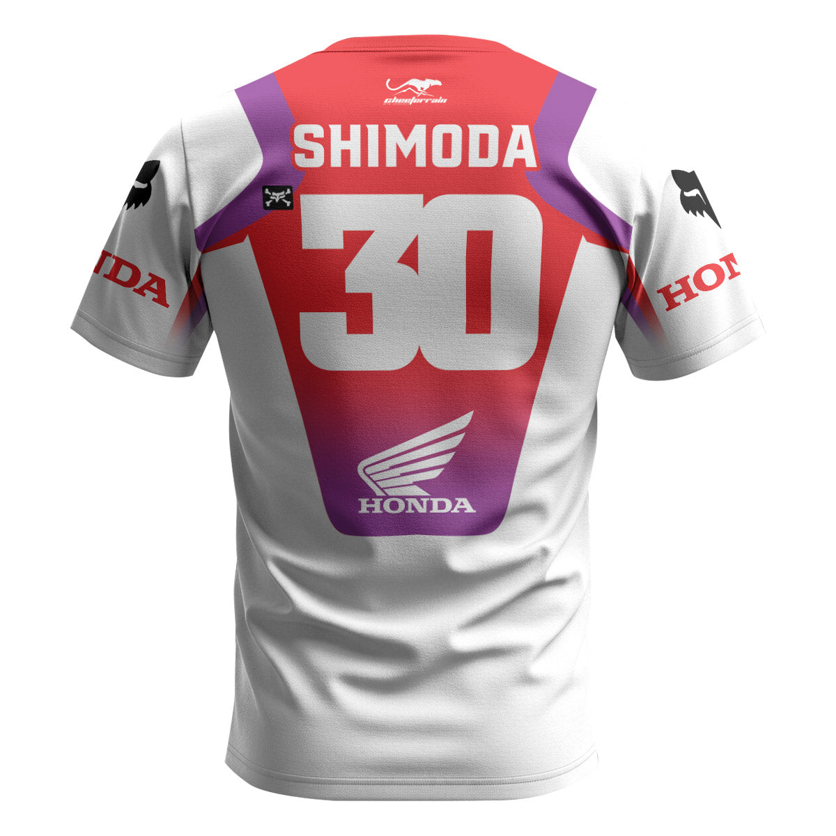 Jo Shimoda 30 Honda Progressive Youth Short Sleeve Motocross Jersey