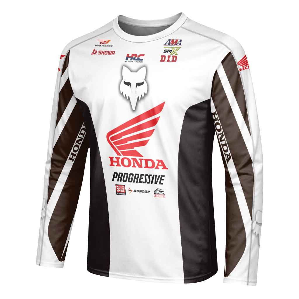Jo Shimoda 30 Honda Long Sleeve Motocross Jersey