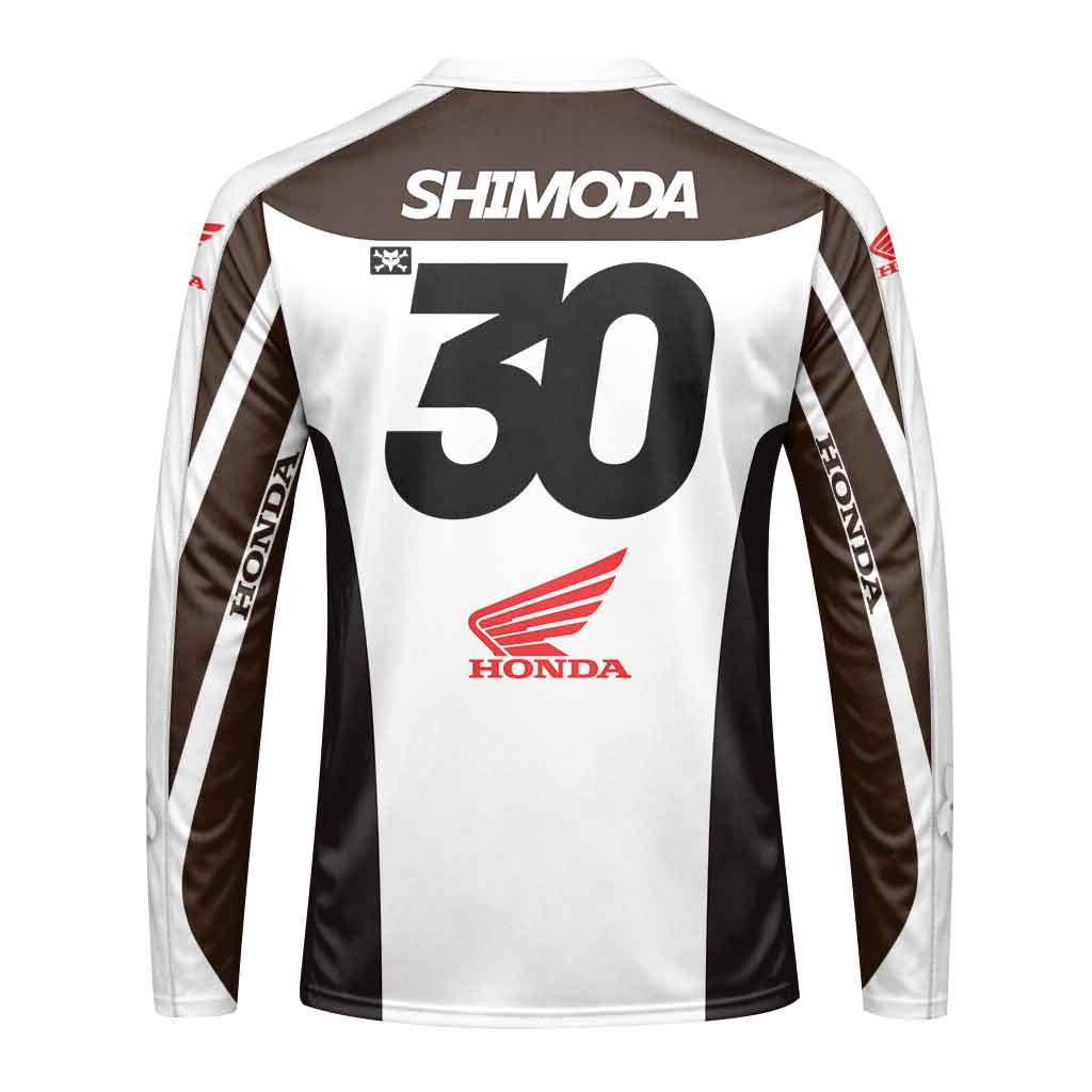 Jo Shimoda 30 Honda Long Sleeve Motocross Jersey