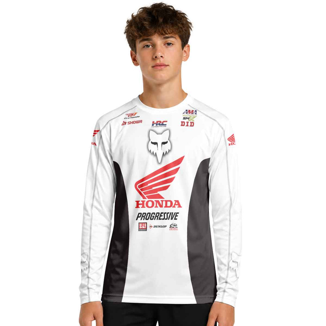 Jo Shimoda 30 Honda Youth Long Sleeve Motocross Jersey
