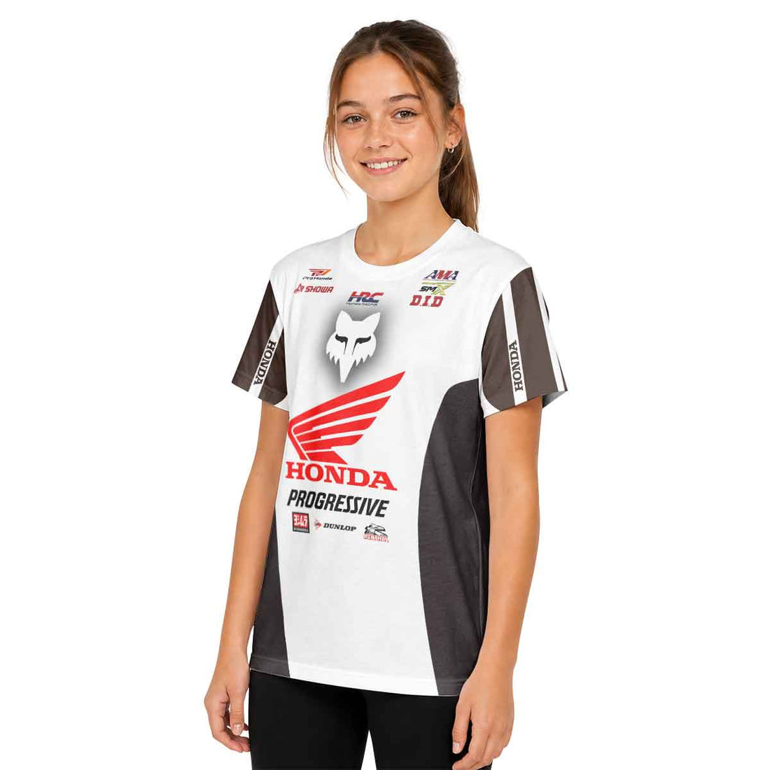 Jo Shimoda 30 Honda Youth Short Sleeve Motocross Jersey