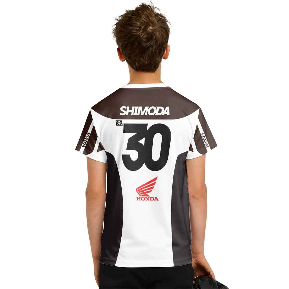 Jo Shimoda 30 Honda Youth Short Sleeve Motocross Jersey