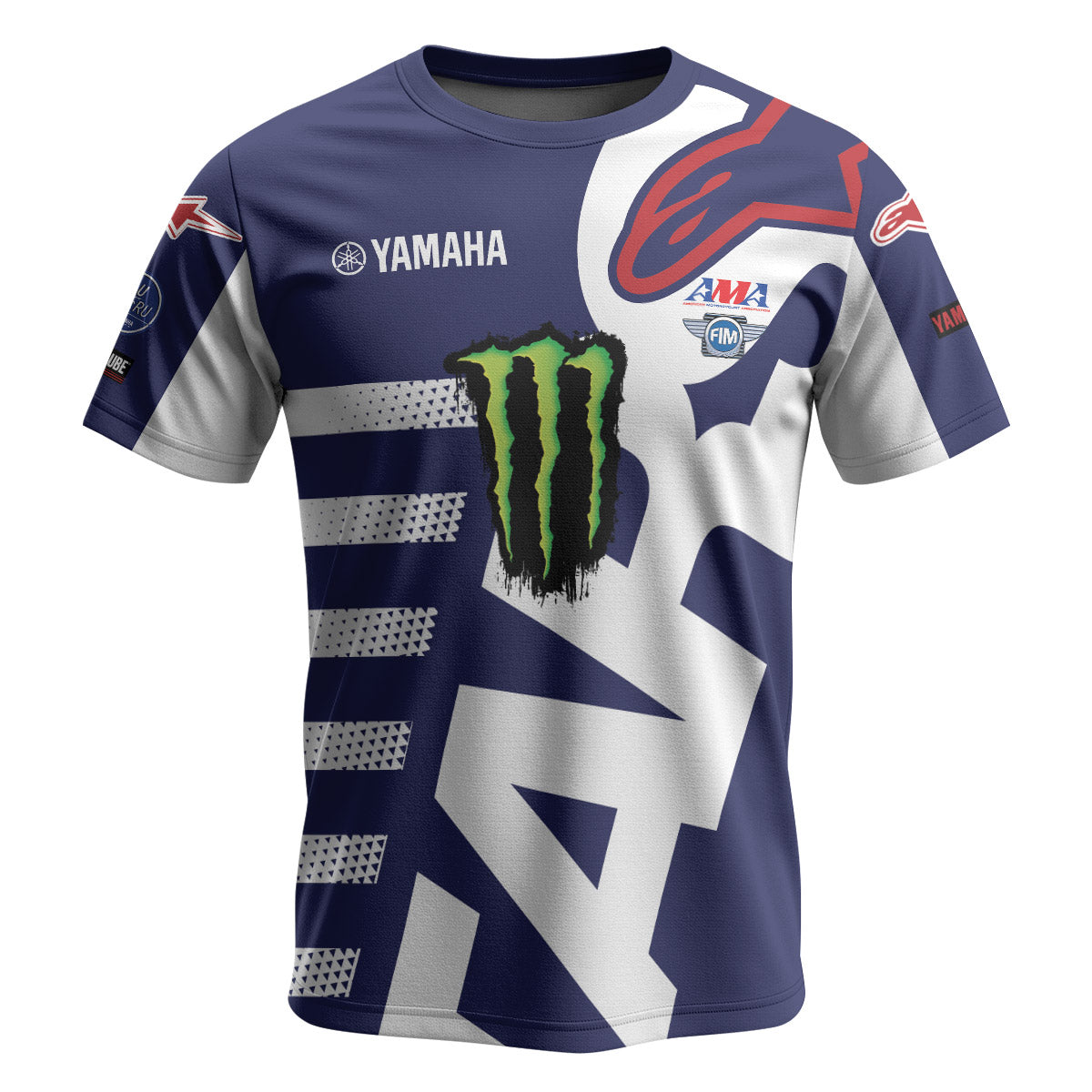 Justin Barcia 51 Yamaha Short Sleeve Motocross Jersey